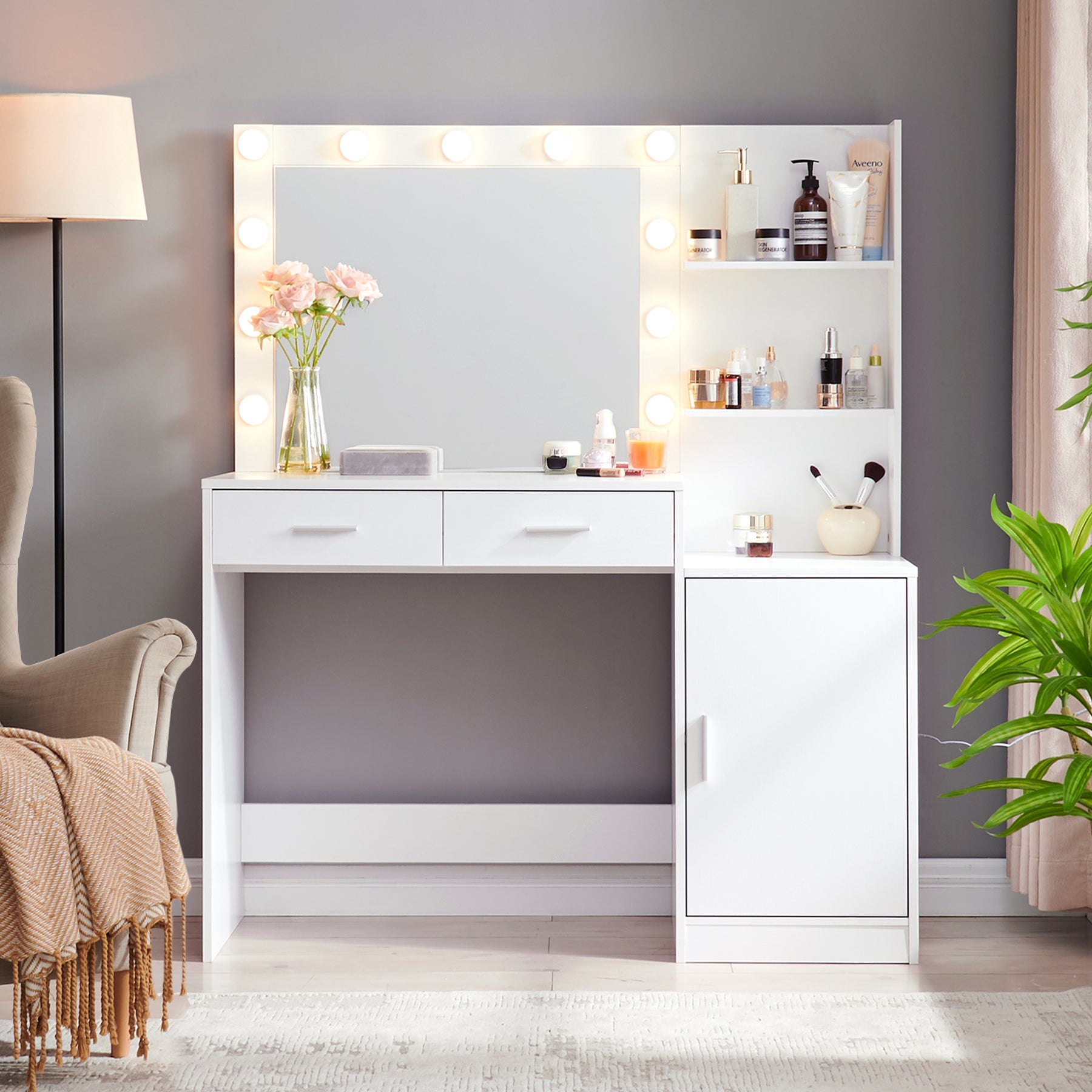 Makeup Vanity Desk - happyshop365247