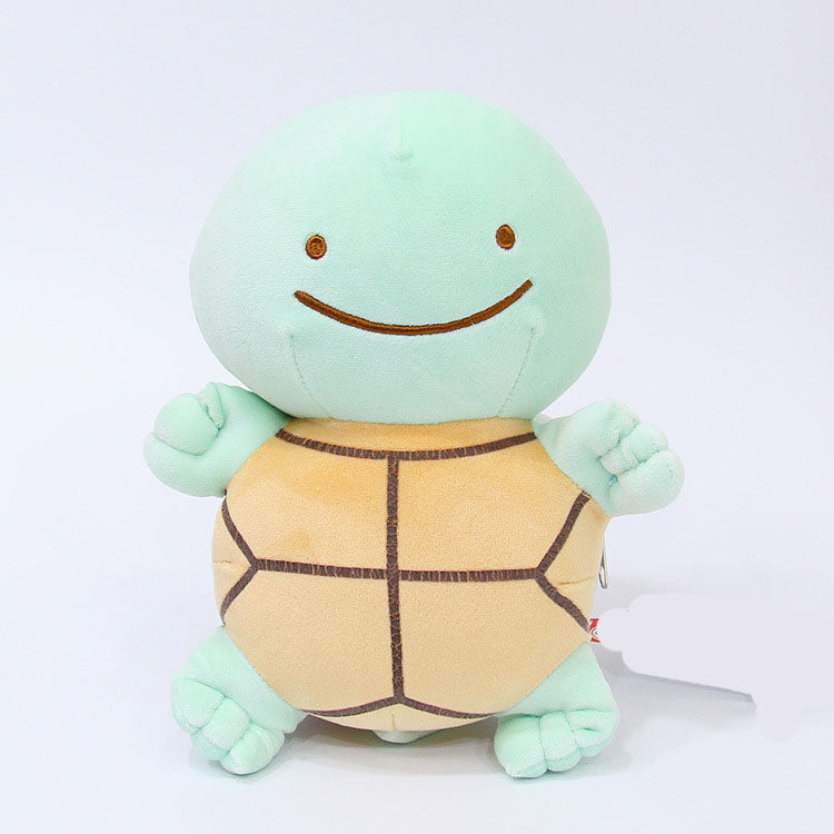 20cm Anime Pocket Animasl Ditto Pillow Cushion Transfer Pikachu Snorlax Squirtle Bulbasaur Stuffed Plush Dolls Toy Gift SA1947 - happyshop365247