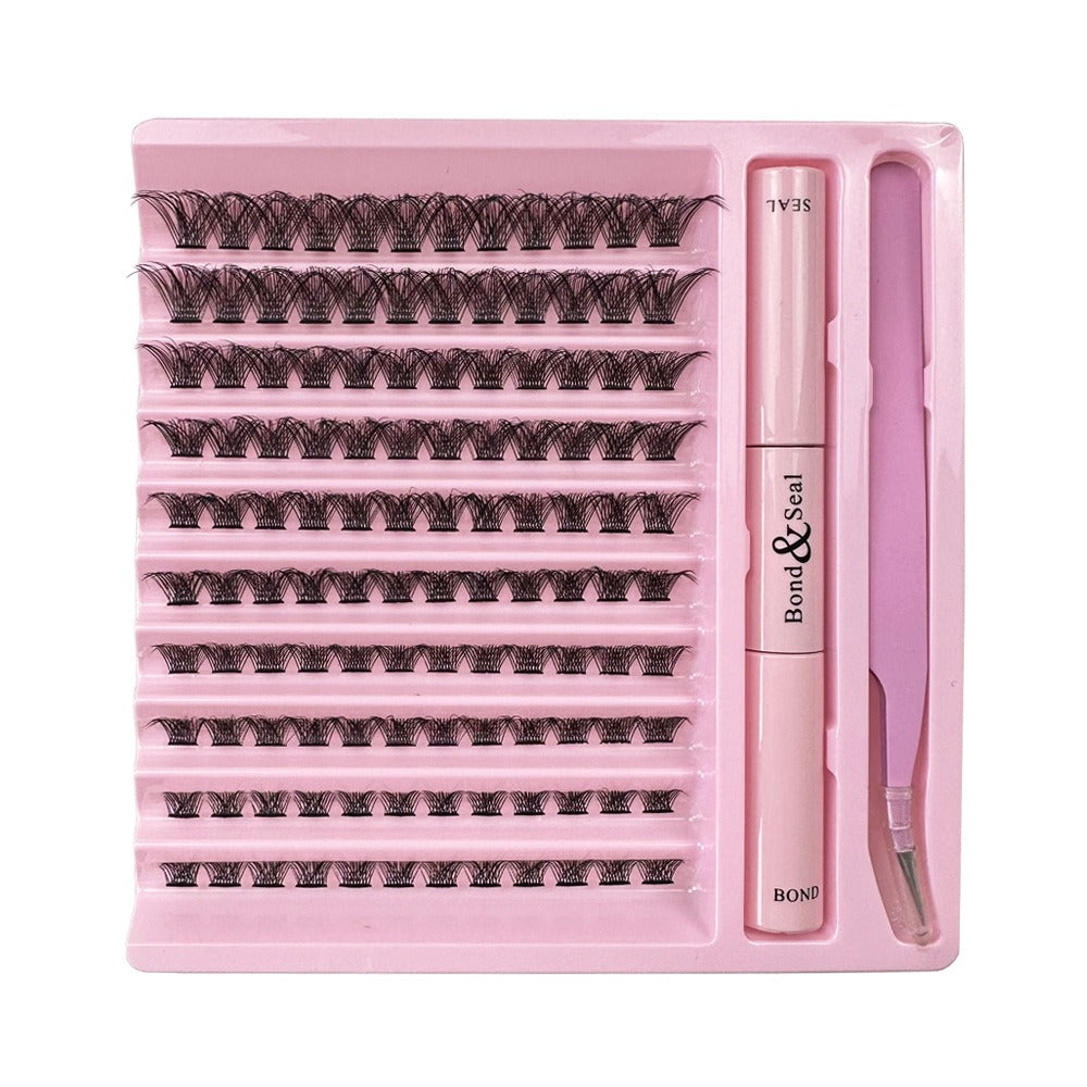 Self-grafting Single Cluster Eyelash Set - happyshop365247