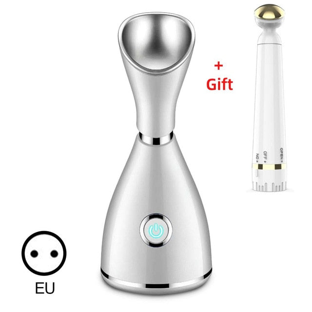 Nano Ionic Deep Cleaning Facial Cleaner Facial Hot Steamer Face Sprayer Beauty Face Steaming Device Facial Steamer Machine - happyshop365247