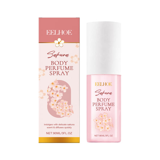 Cherry Blossom Body Perfume Spray Keeps Fragrance Fresh And Gentle Moisturizing Skin Moisturizing Spray