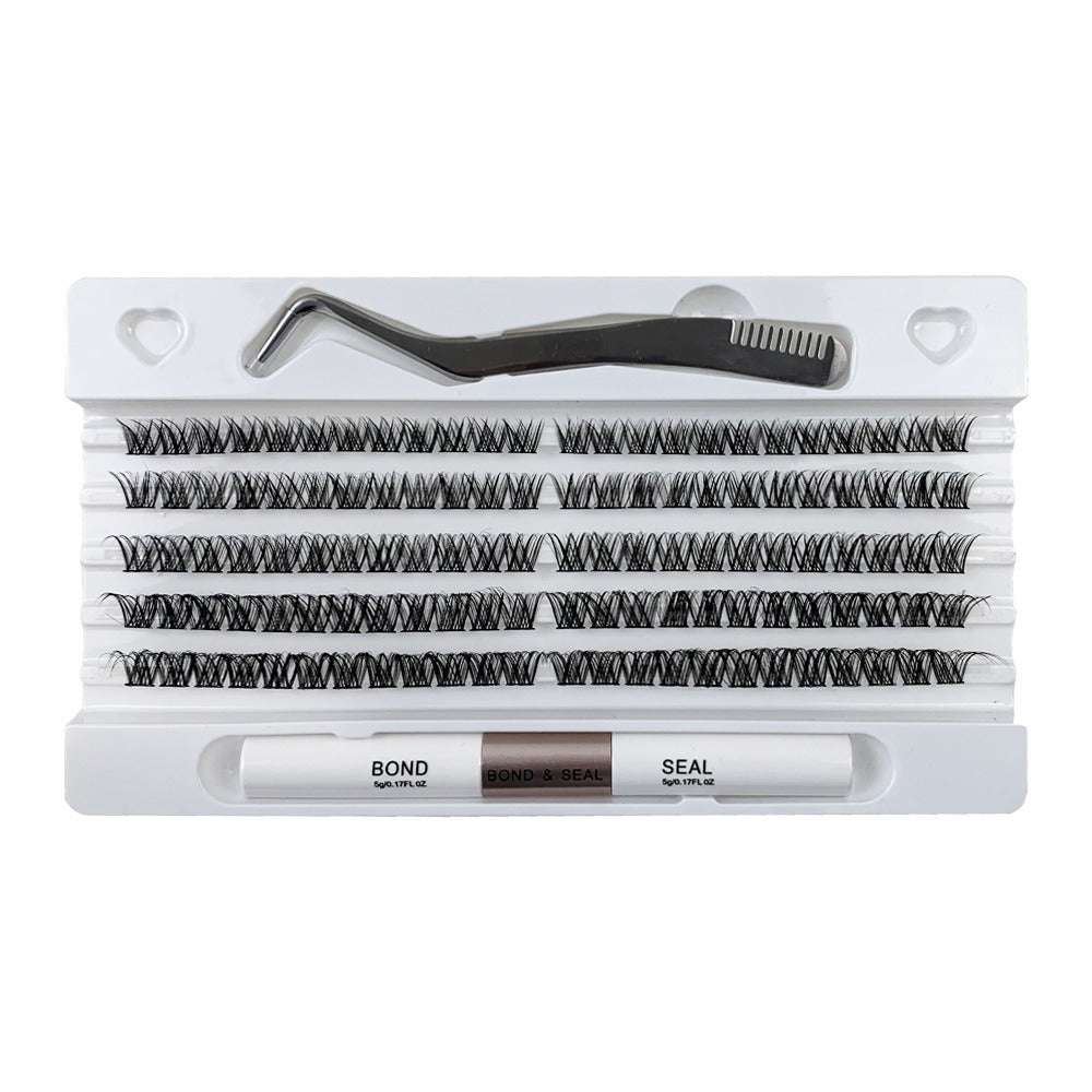 Self-grafting Single Cluster Eyelash Set - happyshop365247