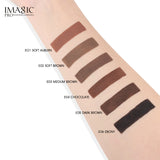 IMAGIC Makeup Waterproof Eyebrow Cream 6 Colors Optional With Brush Head Eyebrow Cream Set - happyshop365247