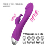 Adult Products Romeo Charging Double G-Spot Vibrator Female Masturbation Massage AV Vibrator
