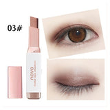 Eyeshadow Stick Stereo Gradient Shimmer Double Color Cream Pen Eye Makeup Cosmetics Tool - happyshop365247