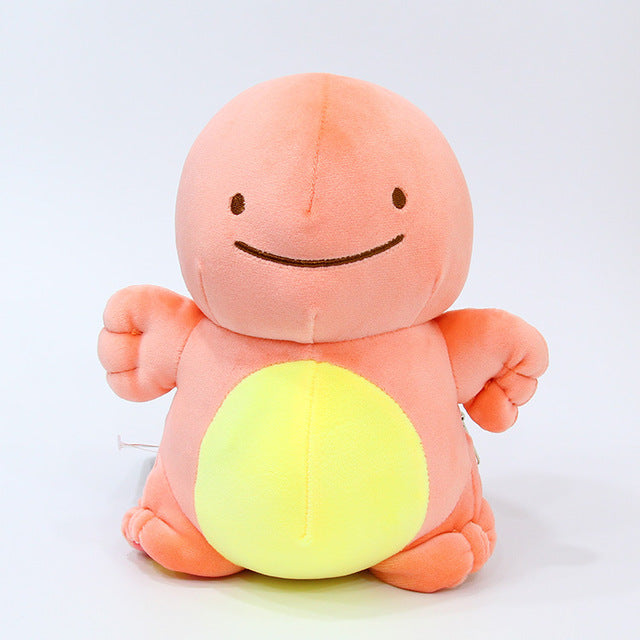 20cm Anime Pocket Animasl Ditto Pillow Cushion Transfer Pikachu Snorlax Squirtle Bulbasaur Stuffed Plush Dolls Toy Gift SA1947 - happyshop365247