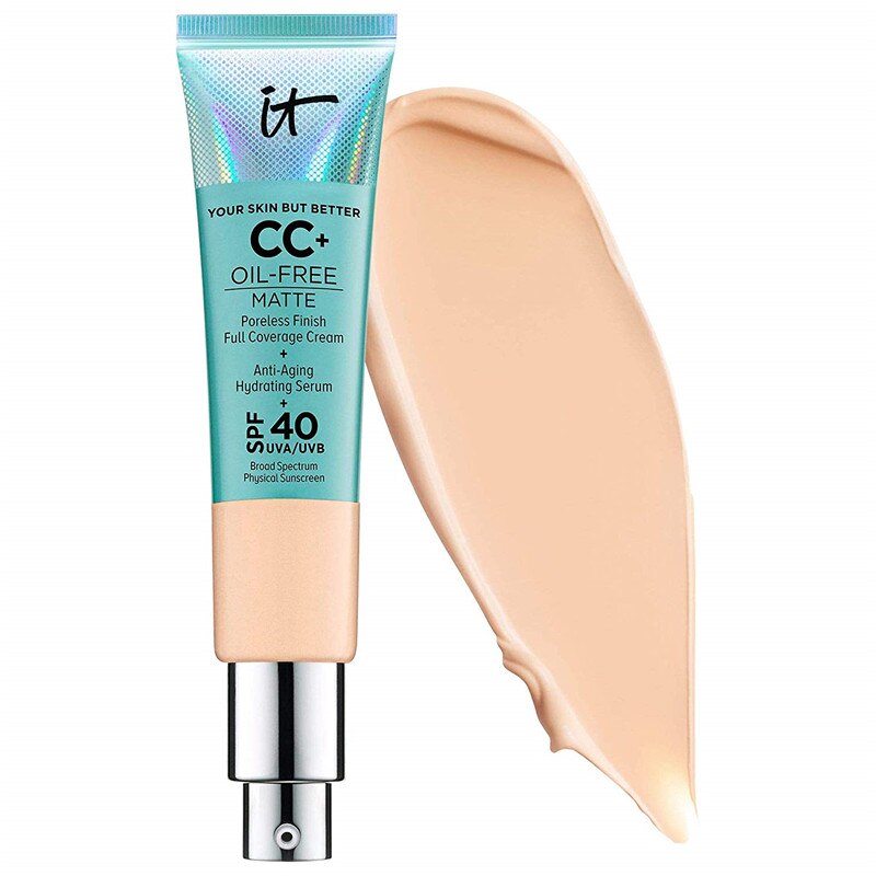 Face Concealer It Cosmetics Matte Oil-Control Cream Makeup Base Full Cover Dark Circle Eyes SPF 40 Brighten Skin CC+ Cream - happyshop365247