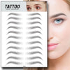 Magic 4D Hair-like Eyebrow Tattoo Sticker False Eyebrows 7 Day Long Lasting Super Waterproof Makeup Eye Brow Stickers Cosmetics