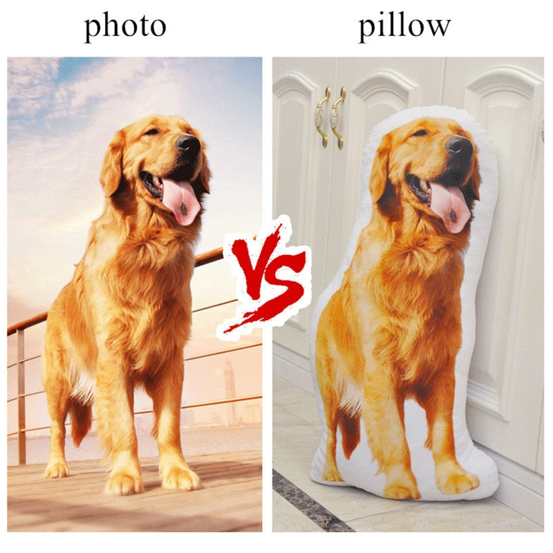 Photo customization pillow creative pet travel pillow photo almofada oreiller hold pillow shaped wedding decoration animal dog - happyshop365247