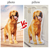 Photo customization pillow creative pet travel pillow photo almofada oreiller hold pillow shaped wedding decoration animal dog