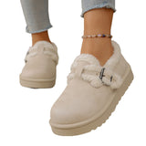 Season New Retro Platform Cotton Shoes For Women - happyshop365247