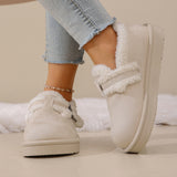 Season New Retro Platform Cotton Shoes For Women - happyshop365247