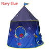 3 In 1 Tunnel Spaceship Tent House Play Toys Foldable Children Crawling Portable Ocean Pool Houses Toy Tents For Girls & Boys
