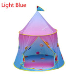 3 In 1 Tunnel Spaceship Tent House Play Toys Foldable Children Crawling Portable Ocean Pool Houses Toy Tents For Girls & Boys