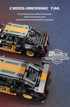 ToylinX 1/18 Sports Car Series Collectible Car 520pcs Building Technology Model Boy Kids Educational Racing Toy for Festive gift