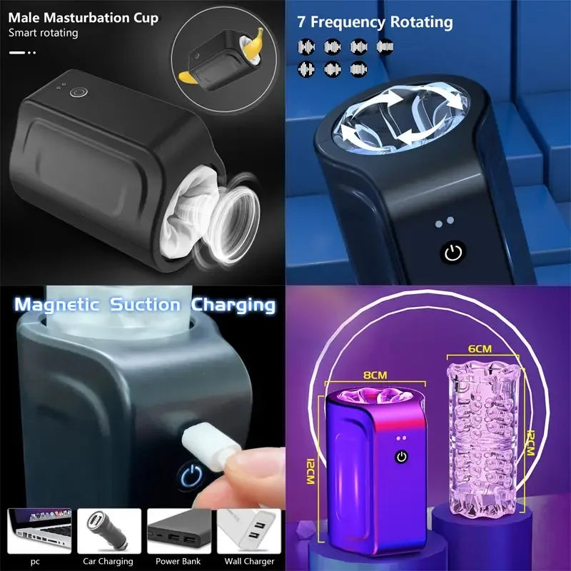 Chocho Women's Real Doll Phalus Double Costume For Man And Wife Vaginete Doll For Mens Pleasure Male Piston Vibrator - happyshop365247