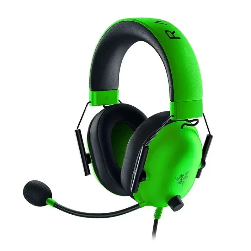 Razer BlackShark V2 X Wired Esports Headset Advanced Passive Noise Cancellation, 7.1 Surround Sound, Hyperclear Cardioid Mic - happyshop365247
