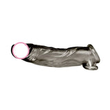 Penis Sleeve Reusable Silicone Condom Enlargement Extender Enhancer Penis Cocks Cover Adult Sex Toys for Men Sexes Accessoires