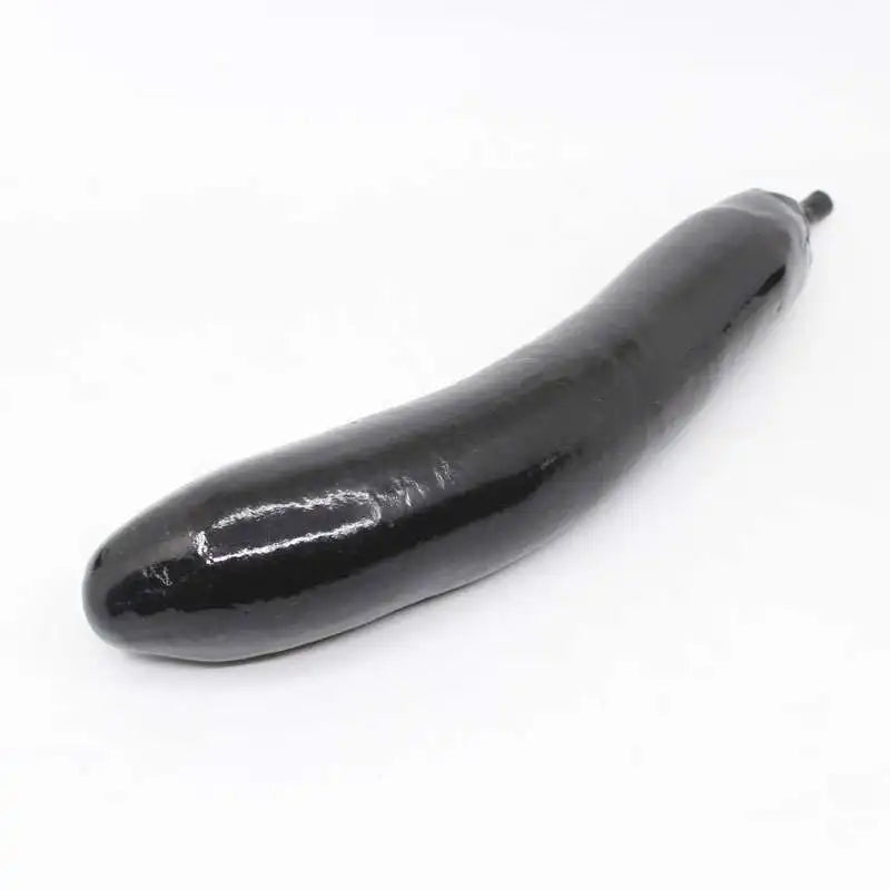 Eggplant Dildos Anal Plug Soft Penis Erotic Dick Butt Plug Stimulate Vagina Anus Phallus Masturbator Stick Sex Toys for Adult - happyshop365247
