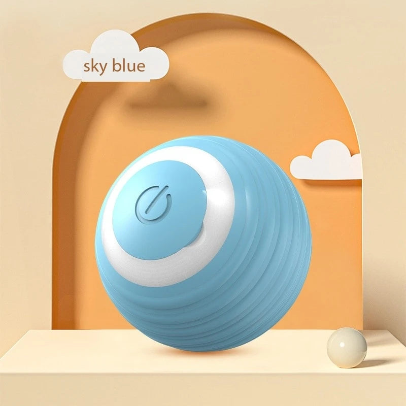 Cat Interactive Ball Smart Cat Toys Indoor Automatic Rolling Magic Ball Electronic Interactive Cat Toy Cat Game Accessories - happyshop365247