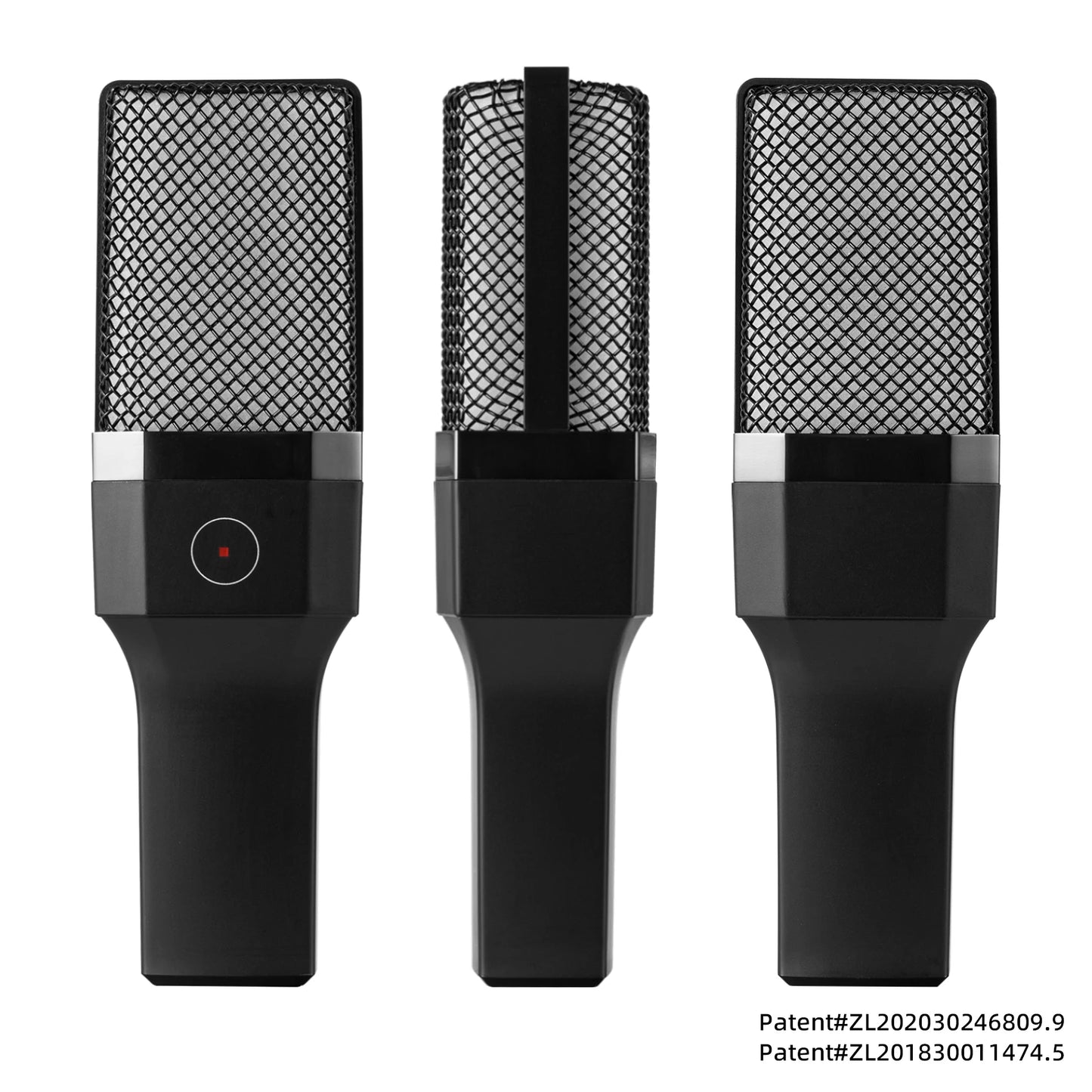 Condenser Professional Microphone Mic For PC Laptop Computer Gaming USB Wired Streaming Podcast Studio Mike Kit Gamer Accessory - happyshop365247
