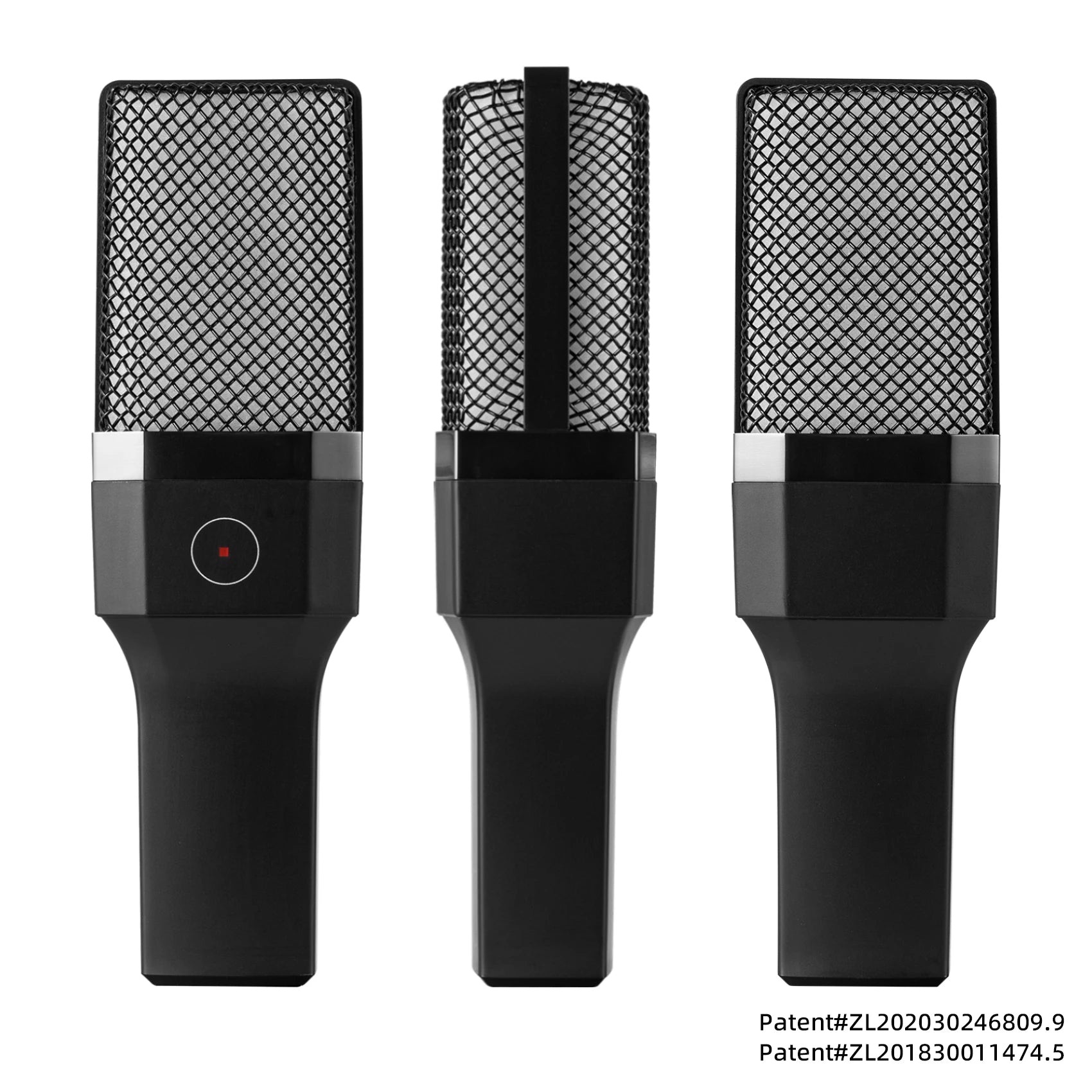 Condenser Professional Microphone Mic For PC Laptop Computer Gaming USB Wired Streaming Podcast Studio Mike Kit Gamer Accessory - happyshop365247