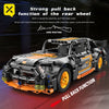 ToylinX 1/18 Sports Car Series Collectible Car 520pcs Building Technology Model Boy Kids Educational Racing Toy for Festive gift