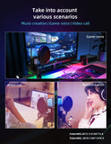 Condenser Professional Microphone Mic For PC Laptop Computer Gaming USB Wired Streaming Podcast Studio Mike Kit Gamer Accessory