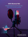 Condenser Professional Microphone Mic For PC Laptop Computer Gaming USB Wired Streaming Podcast Studio Mike Kit Gamer Accessory