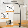 Double Head LED Clip Desk Lamp Architect Table Lamp for Home Office Lighting 3 Color Mode and 10 Dimmable Eye Protect Desk lamps