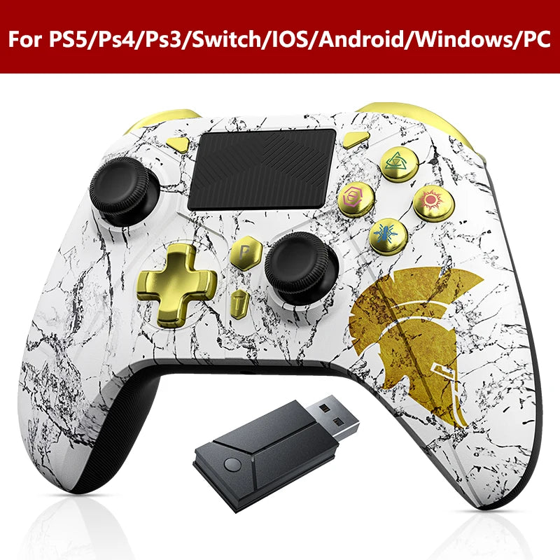 Wireless Controller For PS5 Console Supports BLACK MYTH WUKONG W/ Turbo Dual Vibration For Steam/PC Game Control Accessories - happyshop365247