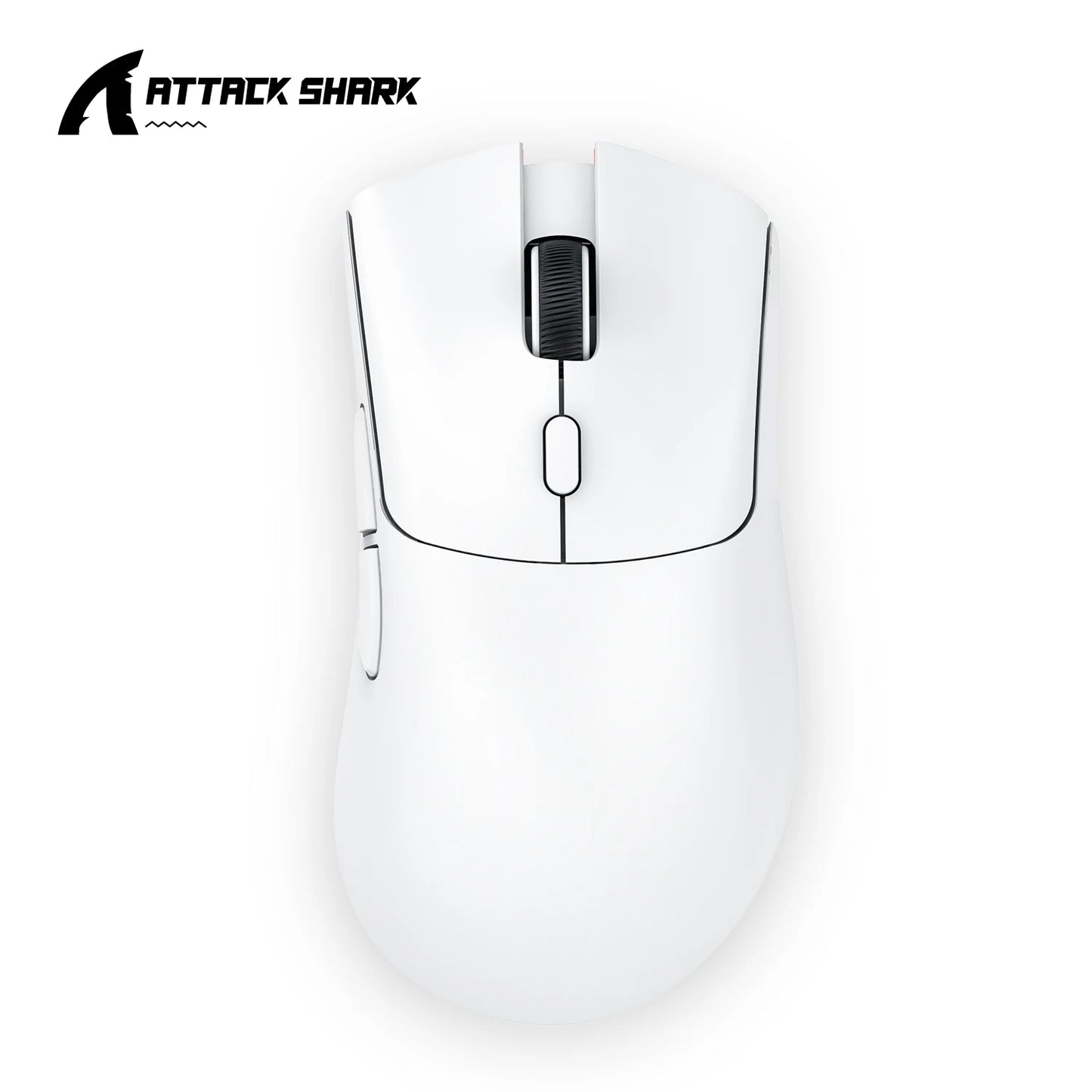 Attack Shark R1 Bluetooth Mouse,18000dpi,PAW3311,Wiredless Tri-mode Connection, Macro Gaming Mouse - happyshop365247
