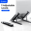 ORICO Portable Laptop Stand Riser Foldable Adjustable Notebook Holder Vertical Computer Stand desk 7 Angles for MacBook Tablets - happyshop365247