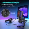 Condenser Professional Microphone Mic For PC Laptop Computer Gaming USB Wired Streaming Podcast Studio Mike Kit Gamer Accessory
