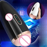 Chocho Women's Real Doll Phalus Double Costume For Man And Wife Vaginete Doll For Mens Pleasure Male Piston Vibrator