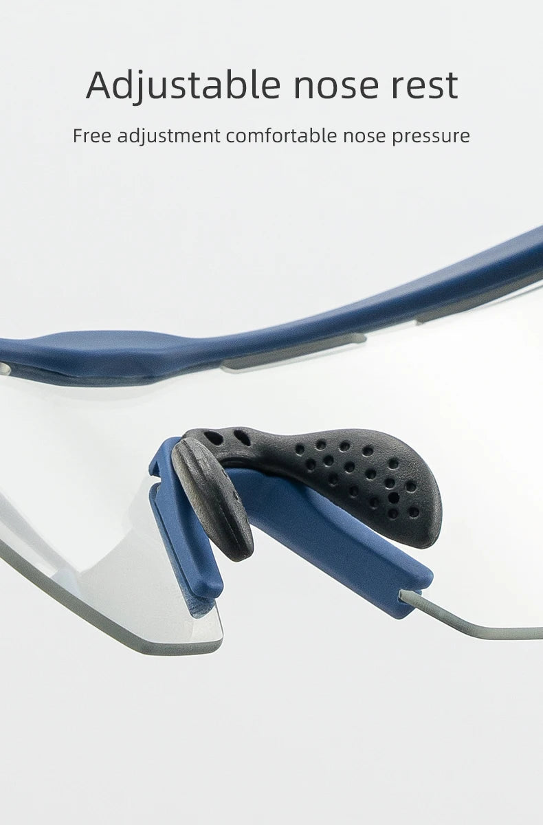 ROCKBROS Cycling Polarized Glasses 4Lens Interchangeable Myopia Frame Sunscreen UV400 Protection Sunglasses Men MTB Bike Glasses - happyshop365247