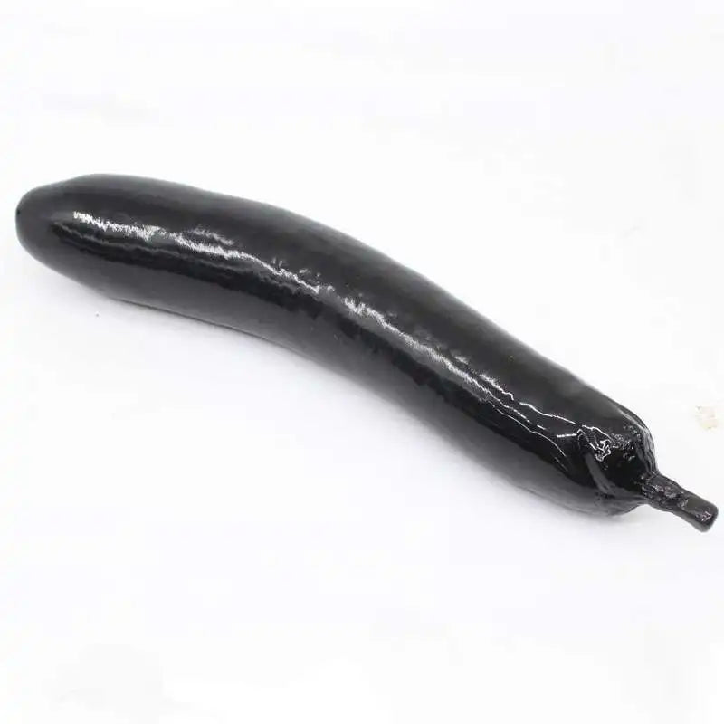 Eggplant Dildos Anal Plug Soft Penis Erotic Dick Butt Plug Stimulate Vagina Anus Phallus Masturbator Stick Sex Toys for Adult - happyshop365247