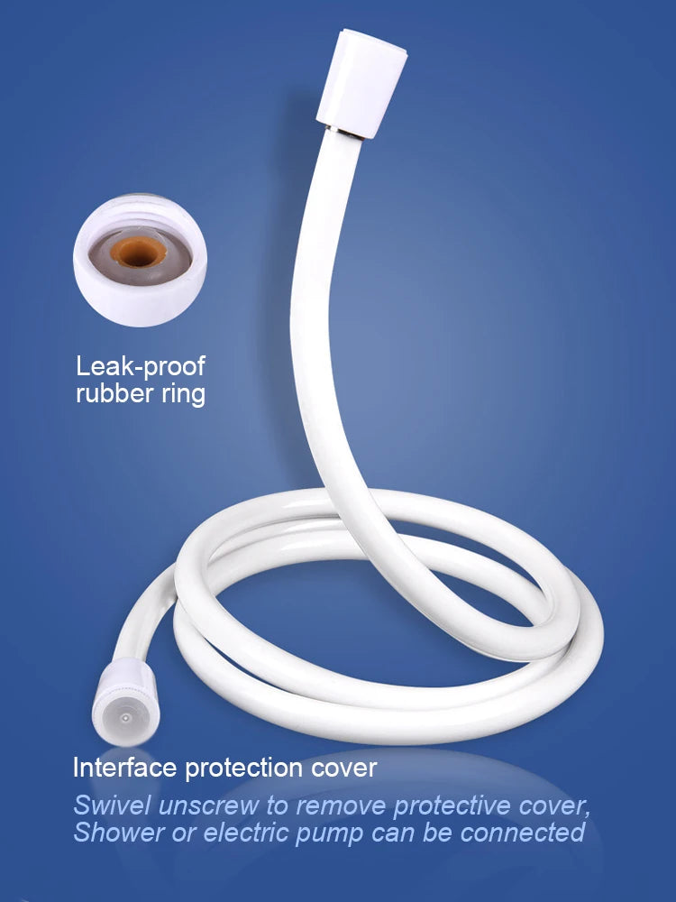 Portable Outdoor Shower Set Handheld Shower Head Adjustable Flow Camping Shower for Hiking Backpacking Beach Traveling Gardening - happyshop365247