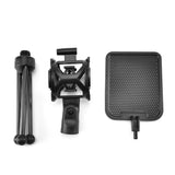 Condenser Professional Microphone Mic For PC Laptop Computer Gaming USB Wired Streaming Podcast Studio Mike Kit Gamer Accessory