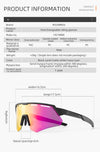 ROCKBROS Cycling Polarized Glasses 4Lens Interchangeable Myopia Frame Sunscreen UV400 Protection Sunglasses Men MTB Bike Glasses