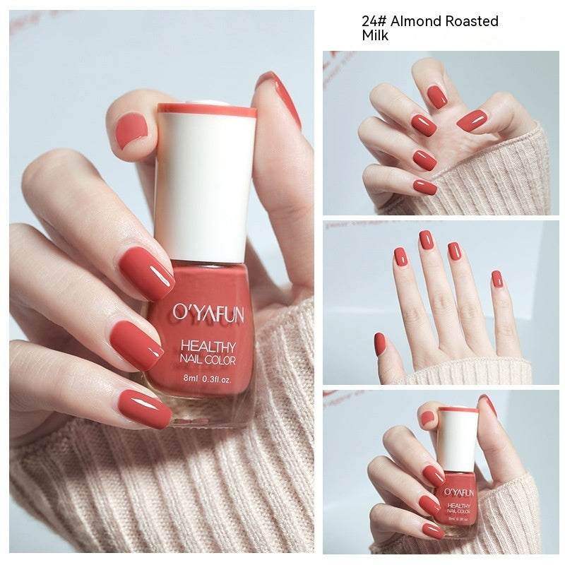Nail Polish New Water-based Long-lasting Quick-drying Transparent - happyshop365247