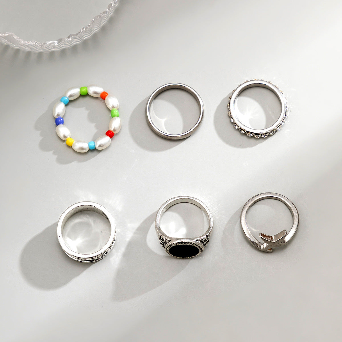 Fashion Versatile Pearl Ring - happyshop365247