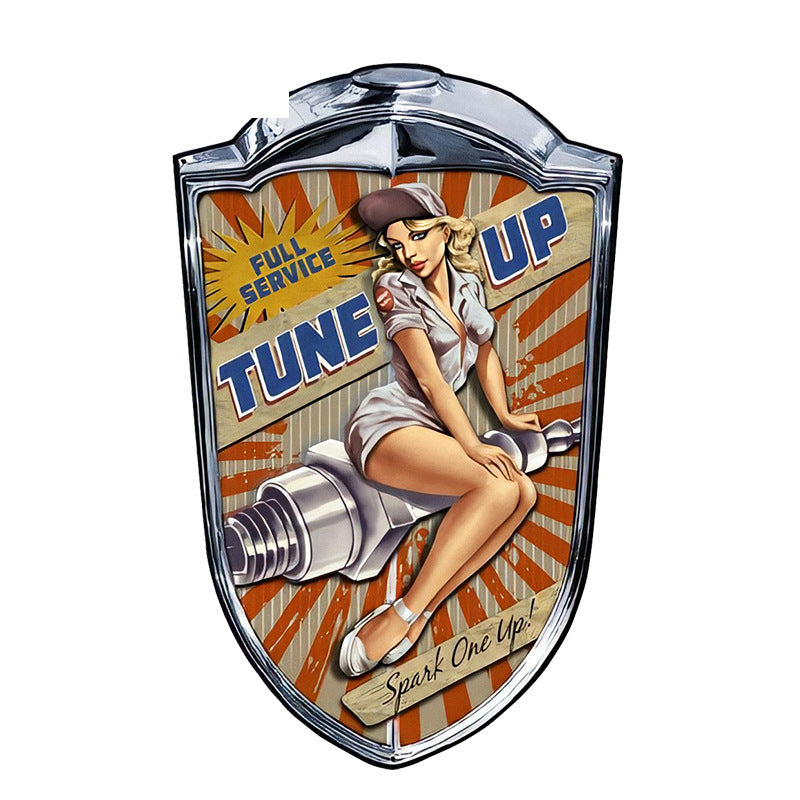 3D Sexy Girl Knuckle Motorcycle Decals