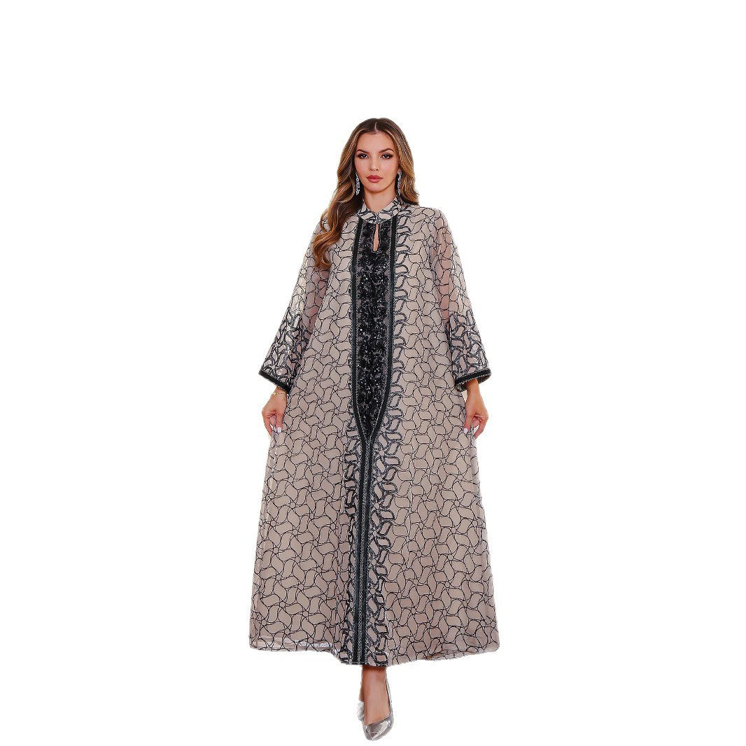 New Muslim Robe Female Dress Middle East Clothing - happyshop365247