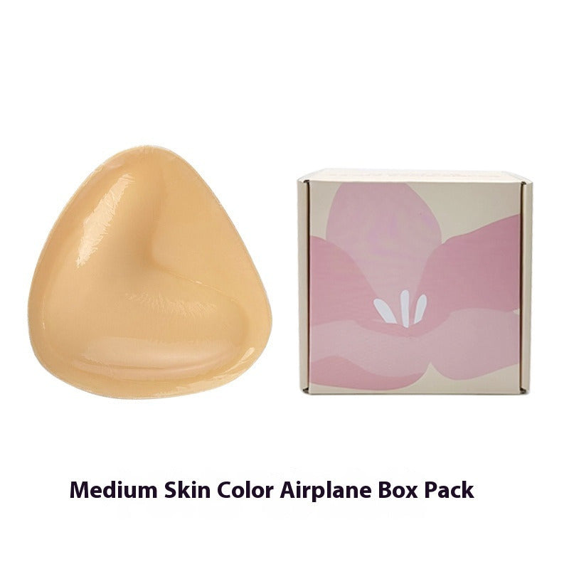 Double Sided Adhesive Sticky Bra Inserts Push Up Thick Sponge Breast Lift Pads Women Swimsuit Bikini Cup Enhancer - happyshop365247