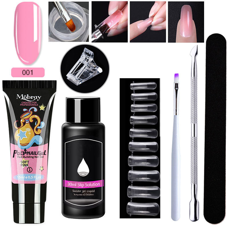 7-Piece Nail Art Crystal Extender Set - happyshop365247