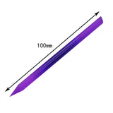 Full-color Cylindrical Glass Nail File Manicure Implement Manicure Household Double-headed Nail-free