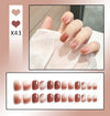 French Worn Removable Nails And Diamonds - happyshop365247