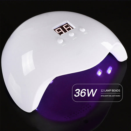 Portable Infrared Sensor Nails Phototherapy Lamp