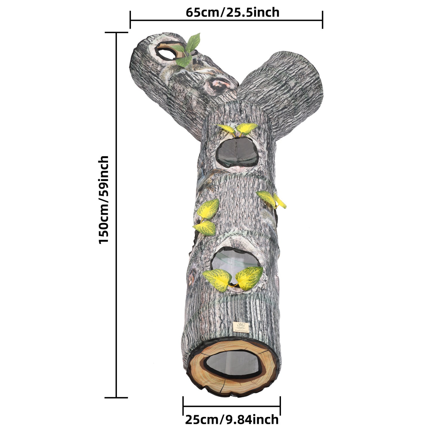 Tree Pattern Tunnel Pet Zhiyi Cat Toy Pets Supplies Dog Toys - happyshop365247
